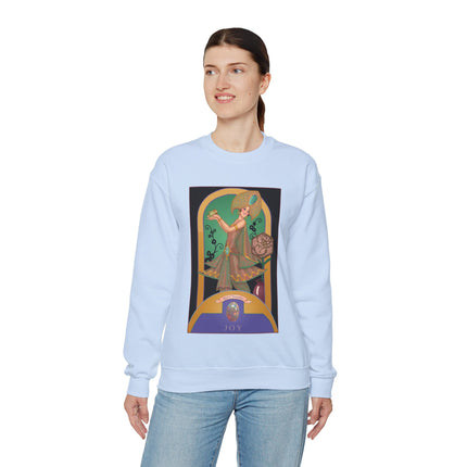 October & Opal, Tourmaline (from the Gem Series) by Sofia Chiostri Heavy Blend™ Crewneck Sweatshirt