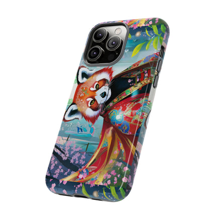 Cybernetic Red Panda Phone Cases