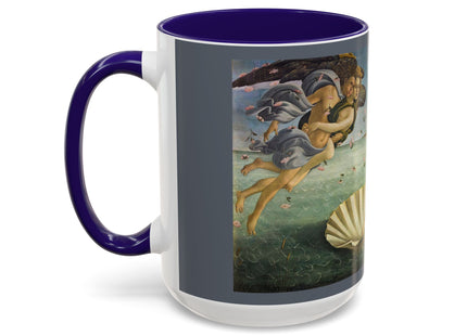 Birth of Venus by Sandro Botticelli Colorful Mugs (11oz, 15oz)