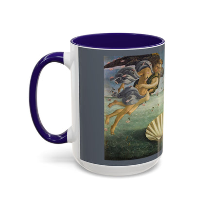 Birth of Venus by Sandro Botticelli Colorful Mugs (11oz, 15oz)