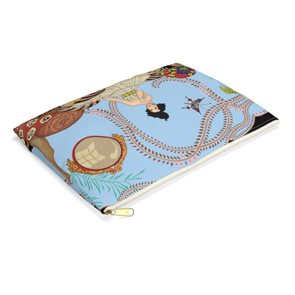 Midnight In The Fashionable Apartment Accessory Pouch – Art Deco Design Inspired By George Barbier