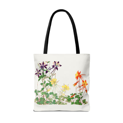 Aquilegia Flower by Tanigami Kônan Tote Bag (AOP)