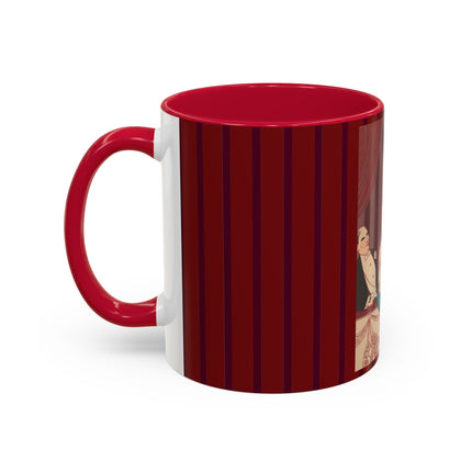 La Loge by George Barbier Colorful Mugs (11oz, 15oz)