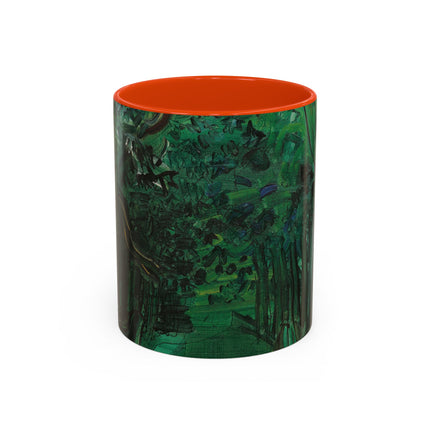 Route en forêt by Raoul Dufy Colorful Mugs (11oz, 15oz)