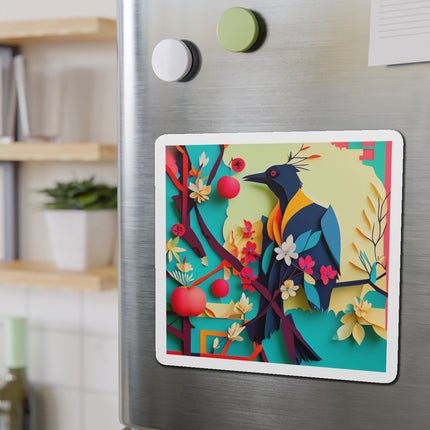 Curious Crow Die-Cut Magnets (5 Sizes)