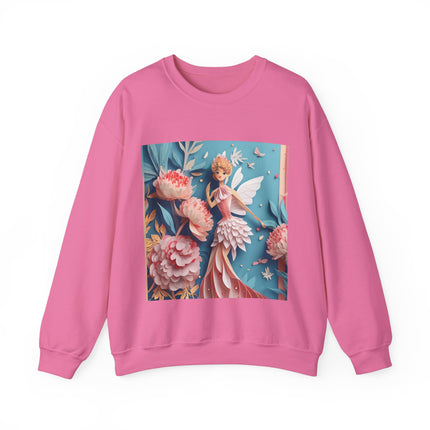 Peony Fairy Unisex Heavy Blend™ Crewneck Sweatshirt