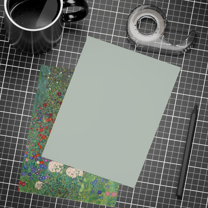 Farm Garden with Sunflowers by Gustav Klimt Postcard Bundles (envelopes included) - Bundles of 10, 30, 50 Pieces
