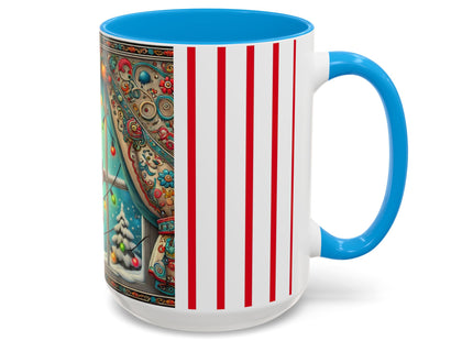 Mischief in Tinselland Colorful Mugs (11oz, 15oz)