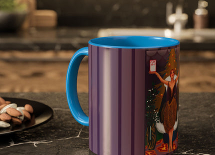 Countdown to Christmas Elegance Colorful Mugs (11oz, 15oz)