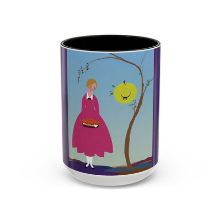 Apple Pie Day Colorful Mugs – Sweet Storybook Charm & Gentle Innocence
