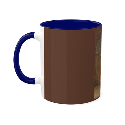 A Buddhist Lama at a Feast at Pemionchi Monastery by Vasily Vereshchagin Colorful Mugs, 11oz