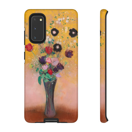 Vase of Flowers by Odilon Redon Phone Cases
