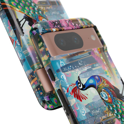 Techno Plumes Phone Cases