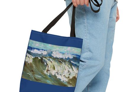 The Wave by Karl Hagemeister Tote Bag (AOP)