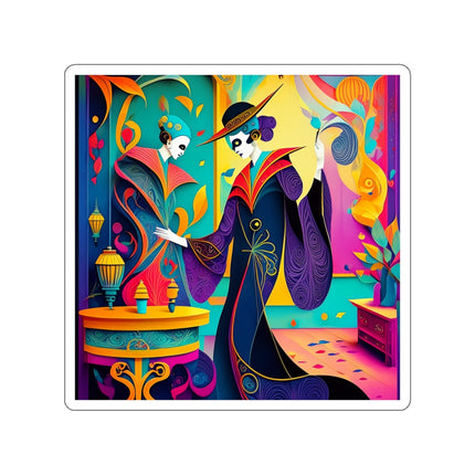 Phantoms of Elegance Die-Cut Stickers (5 Sizes)