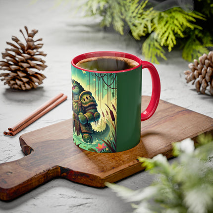 Swamp Tyrant Colorful Mugs (11oz, 15oz)
