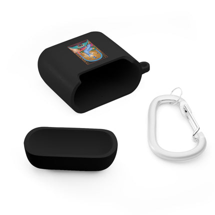 September & Sapphire AirPods Case — Gem Series by Sofia Chiostri