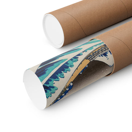 The Great Wave off Kanagawa by Katsushika Hokusai Matte Horizontal Posters