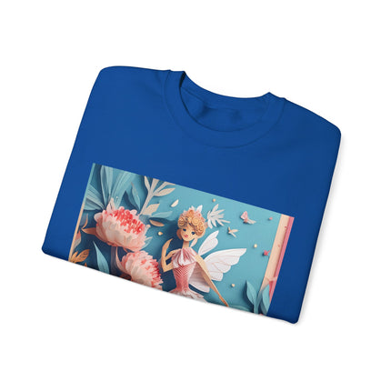 Peony Fairy Unisex Heavy Blend™ Crewneck Sweatshirt