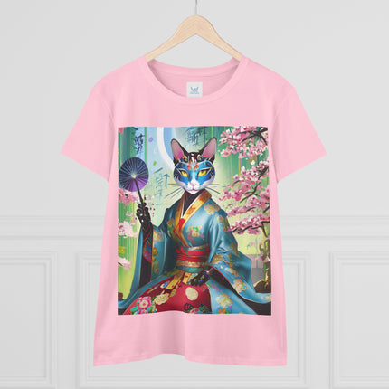 Cyberpunk Geisha Cotton Tee