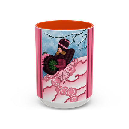 Winter Rose Empress Colorful Mugs (11oz, 15oz)