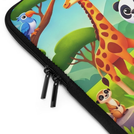 Safari Friends on the Move Laptop Sleeve – Adventure, Friendship & Sunny Fun