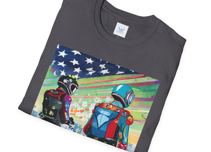 NSA Cyber Punk Computer Hacking Team Softstyle T-Shirt