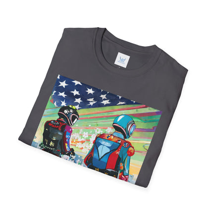 NSA Cyber Punk Computer Hacking Team Softstyle T-Shirt