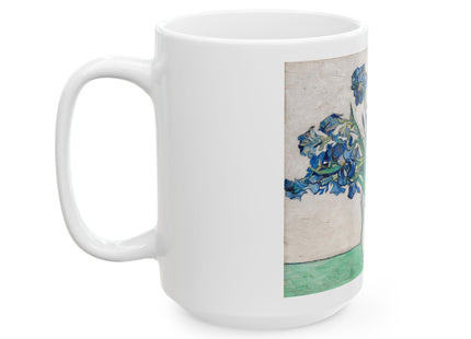 Irises by Vincent Van Gogh Ceramic Mug (11oz, 15oz)