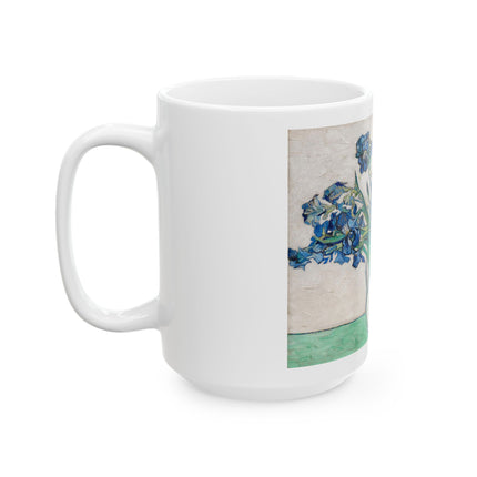 Irises by Vincent Van Gogh Ceramic Mug (11oz, 15oz)