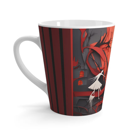 Halloween Night Scene Latte Mug