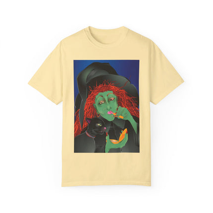 Mirror, Mirror A Witch's Touch Unisex Garment-Dyed T-shirt