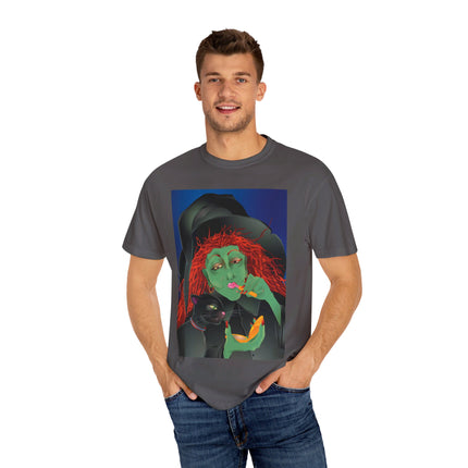 Mirror, Mirror A Witch's Touch Unisex Garment-Dyed T-shirt