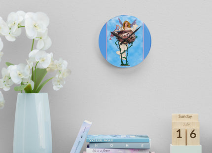 Enchanting Serenity Acrylic Wall Clock