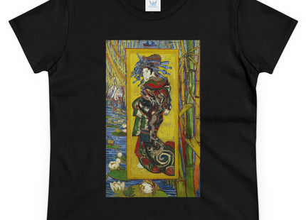 Courtesan (after Eisen) by Vincent van Gogh Women's Midweight Cotton Tee