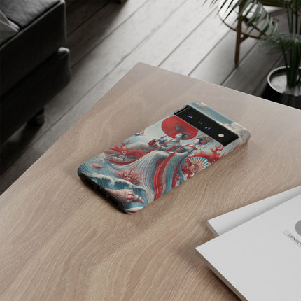 Ladies by the Quiet Sea Phone Cases