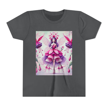 Fuchsia Fairy Youth Short Sleeve Tee