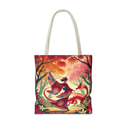 The Dragon Fairy’s Dance Tote Bag – Enchanted Grace & Spring Magic