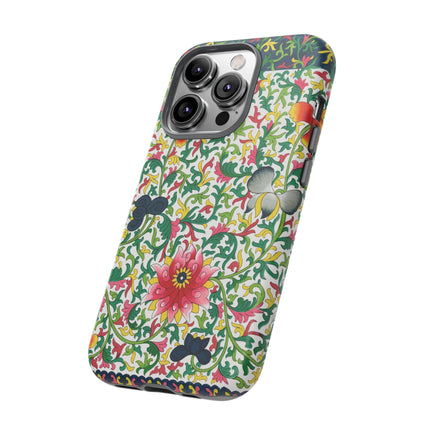 Colorful Floral Pattern by Owen Jones Phone Cases