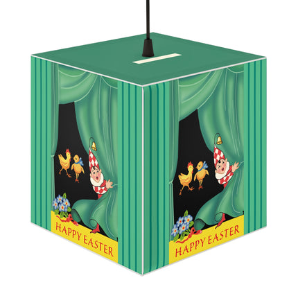 Easter Elf's Whimsy Light Cube Lamp
