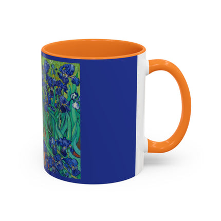 Irises by Vincent Van Gogh Colorful Mugs (11oz, 15oz)