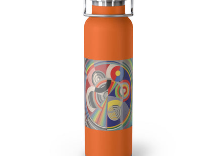 Rythme No. 1 by Robert Delaunay Copper Vacuum Insulated Bottle, 22oz