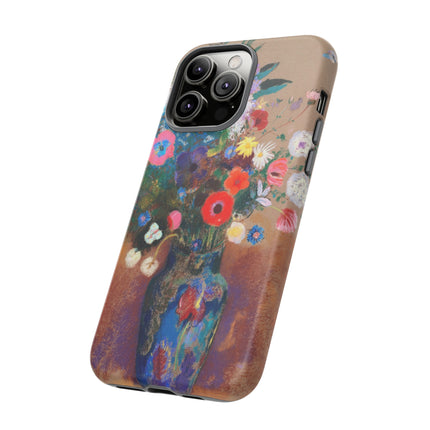 Bouquet of Flowers by Odilon Redon Phone Cases