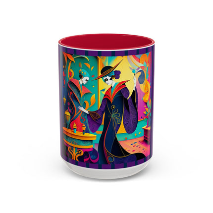 Phantoms of Elegance Colorful Mugs (11oz, 15oz)