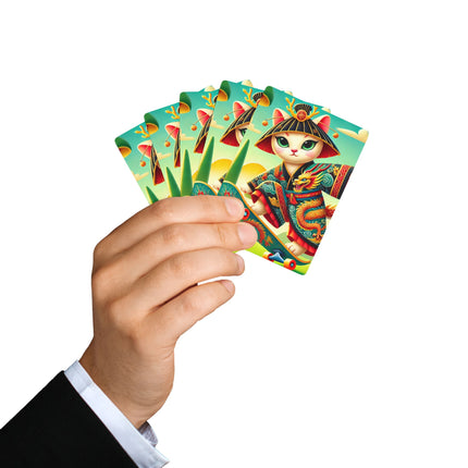 Dragon Dance on Wheels Playing Cards