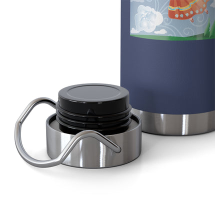 Flight of Blossoms Copper Vacuum Insulated Bottle, 22oz