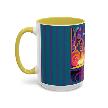 Dance of the Skeleton Ballerinas Colorful Mugs (11oz, 15oz)