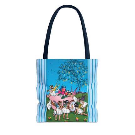 Enchanted Easter Gathering Tote Bag (AOP)