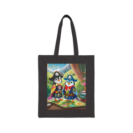 Ahoy, Matey! Cotton Canvas Tote Bag