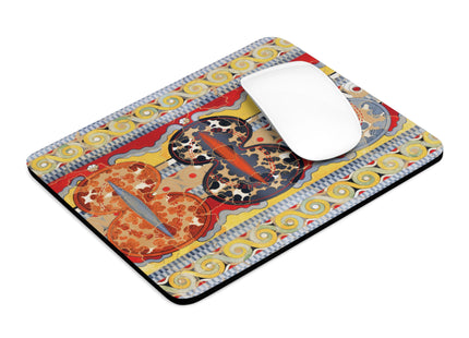 Reproduction of the Shield Frieze by Emile Gilliéron Mouse Pad, Round and Rectangle